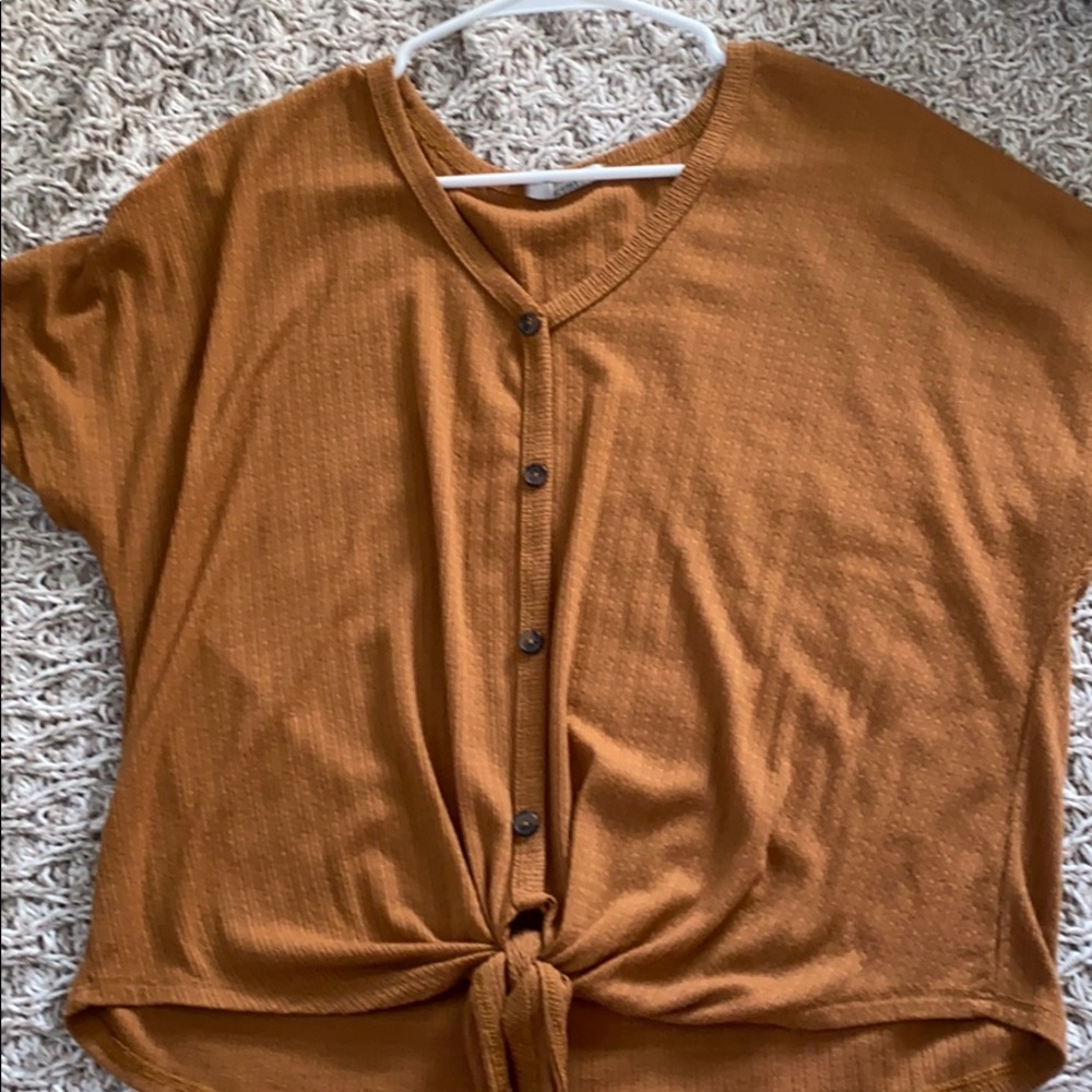 Burnt Orange Blouse